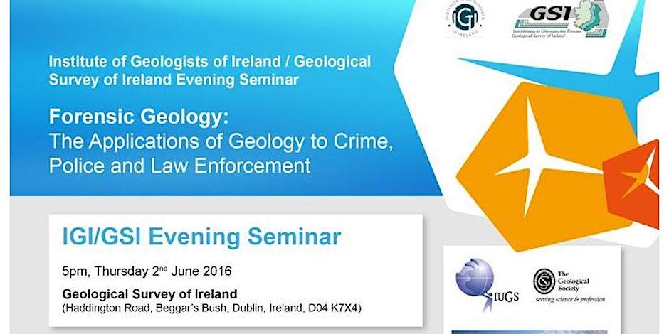 IFG Sponsored Forensic Geology Seminar at the Geological Survey of Ireland